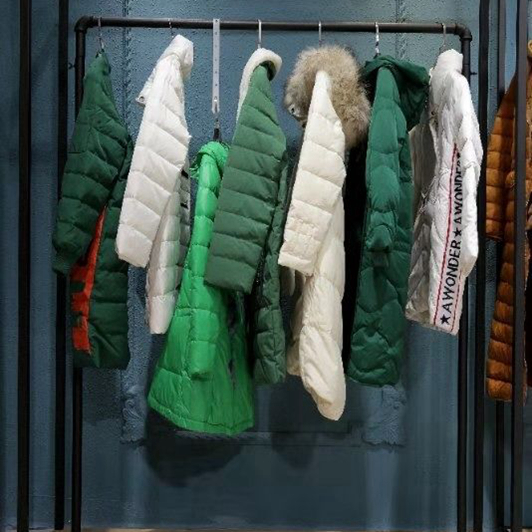 【埃文】19冬杭州專柜品牌羽絨服剪標(biāo)尾貨女裝品牌折扣女裝批發(fā)打包貨源